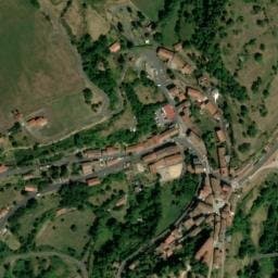 Vue satellite de Camping le Marchat à Saint-Privat-d'Allier