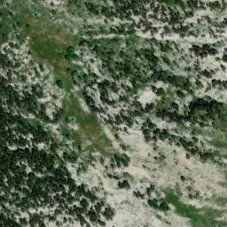 Vue satellite de Cabane du Serre du Play à Corrençon-en-Vercors