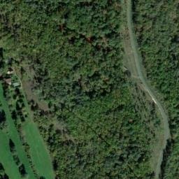 Vue satellite de Camping à la ferme La Coste Jaubert à Savignac-de-Miremont