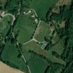 Vue satellite de Camping municipal Notre-Dame-de-Vaulx à Saint-Théoffrey