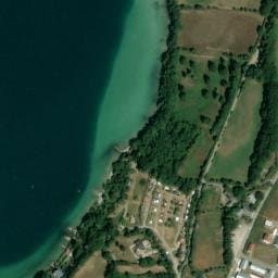 Vue satellite de Camping Les Mouettes à Saint-Théoffrey