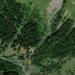 Vue satellite de Cabane des Charmettes à Chantepérier