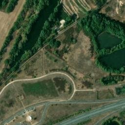 Vue satellite de Aire des Vignes Nord à Saint-Denis-de-Pile