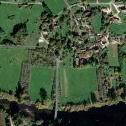Vue satellite de Fournet à Les Eyzies