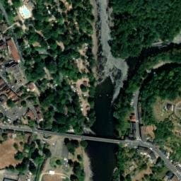 Vue satellite de Aire de camping-car à Beaulieu-sur-Dordogne à Beaulieu-sur-Dordogne