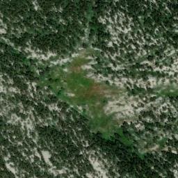 Vue satellite de Cabane du Grand Pot à Saint-Andéol