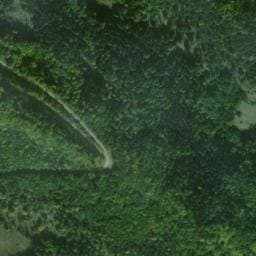 Vue satellite de L'estive à Château-Bernard