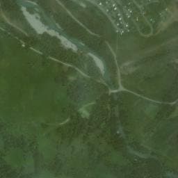 Vue satellite de Camping des Deux Glaciers à Le Monêtier-les-Bains