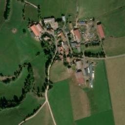 Vue satellite de Camping à la ferme à Clavières