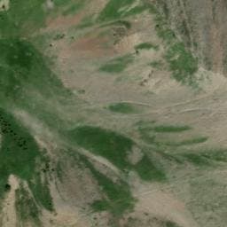 Vue satellite de Cabane de l'Aiguille à Chantepérier