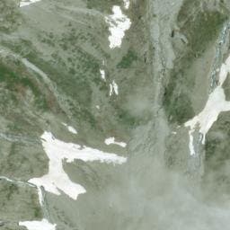Vue satellite de Refuge du Châtelleret à Villar-d'Arêne