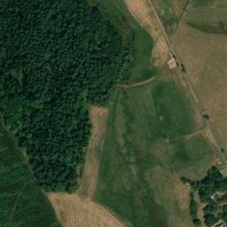 Vue satellite de Aire de stationnement camping-cars Saint-Jean-Roure à Saint-Agrève