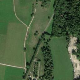 Vue satellite de Camping des Myrtilles à La Chapelle-en-Vercors