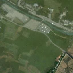 Vue satellite de Aire de camping-car Les Charmettes à La Salle-les-Alpes