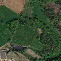 Vue satellite de Ferme des Roumevies à Saint-Crépin-et-Carlucet