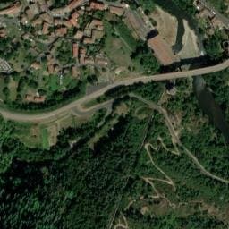 Vue satellite de Fontaine de Monistrol-d'Allier à Monistrol-d'Allier