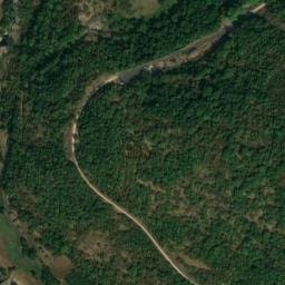 Vue satellite de Aire de stationnement camping-cars de Saint-Julien-d'Intres à Saint-Julien-d'Intres