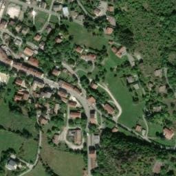 Vue satellite de Aire de camping-car à La Chapelle-en-Vercors à La Chapelle-en-Vercors
