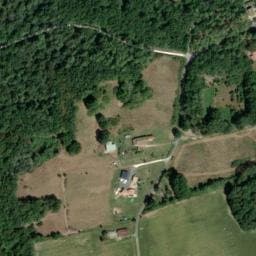 Vue satellite de Les Cottages en Périgord à Saint-Martial-d'Artenset