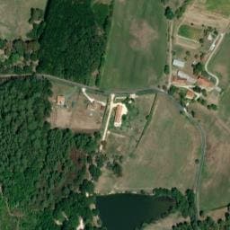Vue satellite de Camping à Les Lèches à Les Lèches