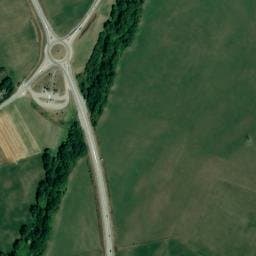 Vue satellite de Aire de Pierre-Châtel à Pierre-Châtel