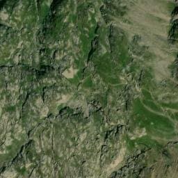 Vue satellite de Camp spot à Les Deux Alpes