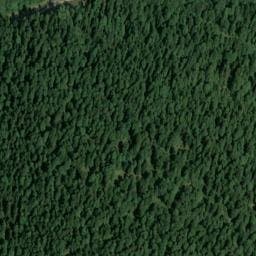 Vue satellite de Fontaine du col de la Portette à Bouvante
