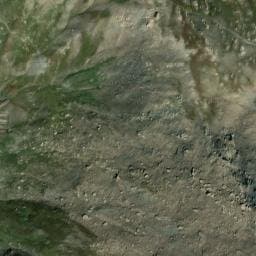 Vue satellite de Refuge Colle del Beth (casotto del Bet) à Cervières