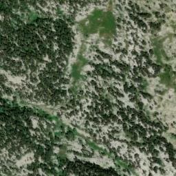 Vue satellite de Cabane ouest de la Peyrouse (Pas Etoupe) à Saint-Andéol