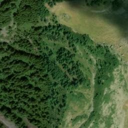 Vue satellite de Cabane de la Selle à Chantepérier
