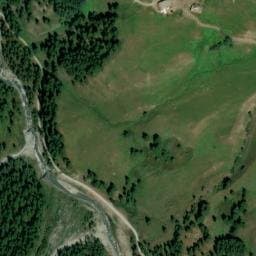 Vue satellite de Refuge Troncea à Cervières