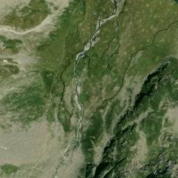 Vue satellite de Bivouac de la Muzelle à Les Deux Alpes