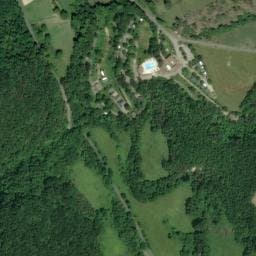 Vue satellite de Camping le Gallo Romain à Saint-Vincent-la-Commanderie