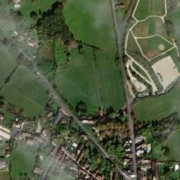 Vue satellite de Aire de service à Martel à Martel