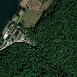 Vue satellite de Camping du Lac à Estal