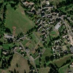 Vue satellite de Camping municipal de Faverolles à Val d'Arcomie
