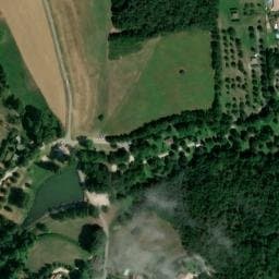Vue satellite de Camping GCU d'Alboussière à Boffres