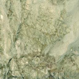 Vue satellite de bivouac du glacier blanc à Villar-d'Arêne