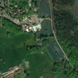 Vue satellite de Camping Le Val d'Ussel à Marcillac-Saint-Quentin
