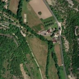 Vue satellite de Camping La Draille à Souillac