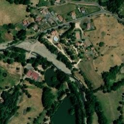 Vue satellite de Camping l'Estela à Le Monastier-sur-Gazeille