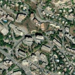Vue satellite de Aire de camping-car à Saint-Chaffrey à Saint-Chaffrey