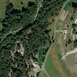 Vue satellite de Aire de camping-car à Montgenèvre à Montgenèvre