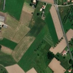 Vue satellite de Camping à la Ferme Les Petits Equins à Bétaille