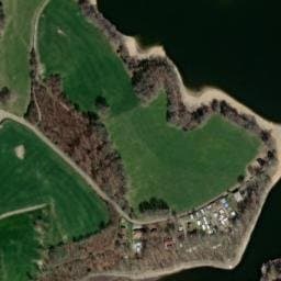 Vue satellite de Camping Le Moulès à Lacapelle-Viescamp