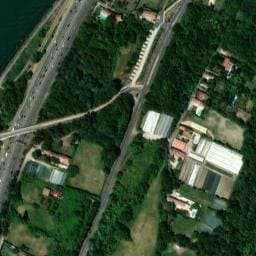 Vue satellite de Aire de camping-car de Valence à Cornas
