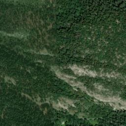 Vue satellite de Baraque forestière des Bachassons à Saint-Agnan-en-Vercors