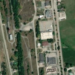 Vue satellite de Aire de camping-car à Sousville à Sousville