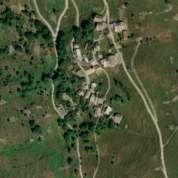 Vue satellite de La fontana del Thures à Cervières
