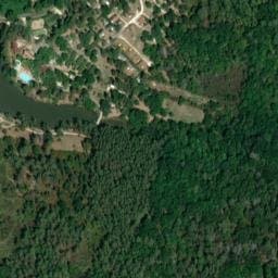 Vue satellite de Domaine de l'Etang de Bazange à Monfaucon